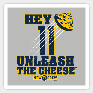 Rowdy Tellez...Unleash the Cheese™ Sticker